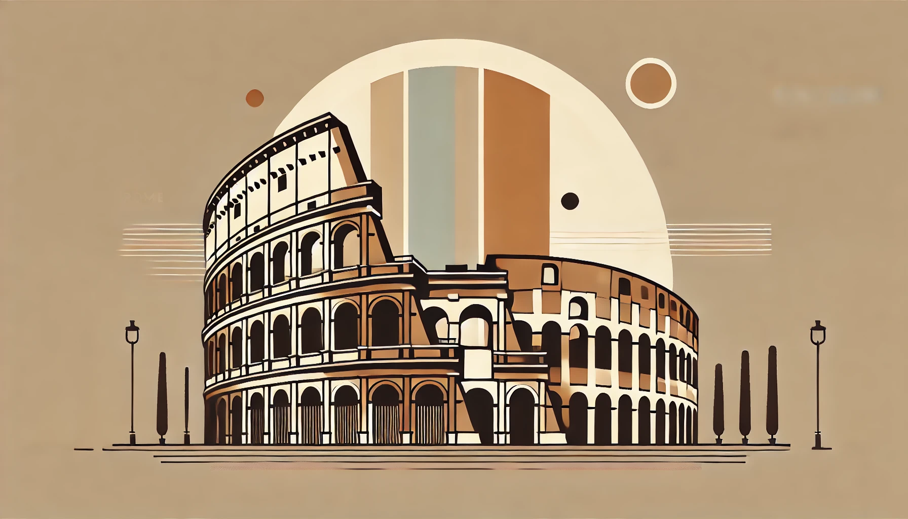 Tourism at the Colosseum